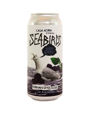 Casa Agria Presents: "Seabirds" Black Berries German-Style Gose 16oz can - Oxnard, CA