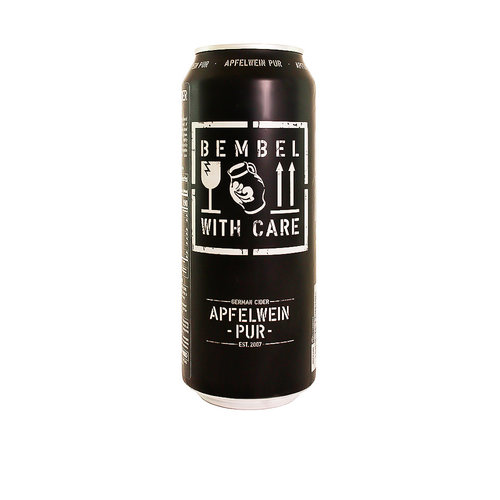 Bembel With Care "Apfelwein Pur" Cider 16oz Can - Germany Bembel With Care "Apfelwein Pur" Cider 16oz Can - Germany