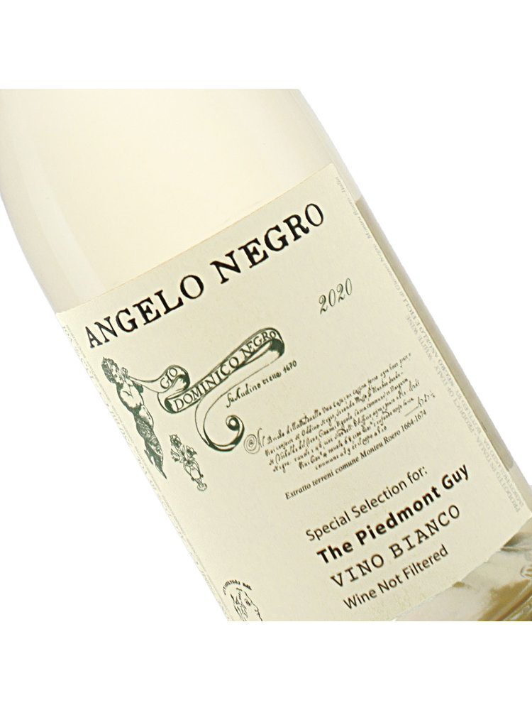 Angelo Negro 2020 Vino Bianco Natural Wine, Piedmont Italy