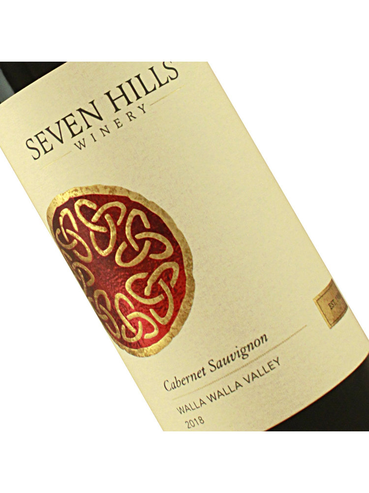 Seven Hills Winery 2018 Cabernet Sauvignon, Walla Walla Valley Washington