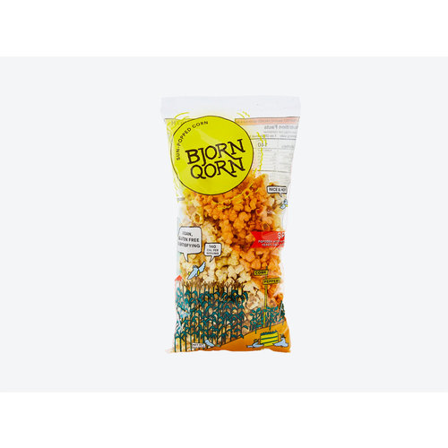 Bjorn Qorn Spicy Sun-Popped Corn with Salt, 3 oz Bjorn Qorn Spicy Sun-Popped Corn with Salt, 3 oz