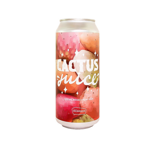 Arizona Wilderness Brewing Co. "Cactus Juice" Arizona Prickly Pear Sour 16oz can - Gilbert, AZ Arizona Wilderness Brewing Co. "Cactus Juice" Arizona Prickly Pear Sour 16oz can - Gilbert, AZ