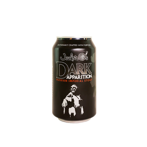 Jackie O’s Brewery “Dark Apparition” Russian Imperial Stout 12oz can - Athens, OH Jackie O’s Brewery “Dark Apparition” Russian Imperial Stout 12oz can - Athens, OH