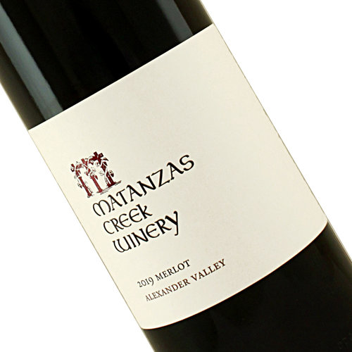 Matanzas Creek 2019 Merlot, Alexander Valley Matanzas Creek 2019 Merlot, Alexander Valley