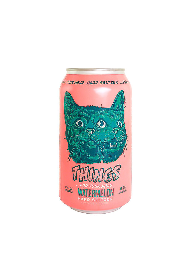 Things...For Your Head "Watermelon" Hard Seltzer 12oz can - San Pedro, CA