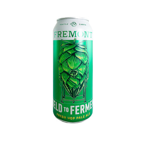 Fremont Brewing "Field To Ferment" Fresh Hop Pale Ale 16oz Can - Seattle, WA Fremont Brewing "Field To Ferment" Fresh Hop Pale Ale 16oz Can - Seattle, WA