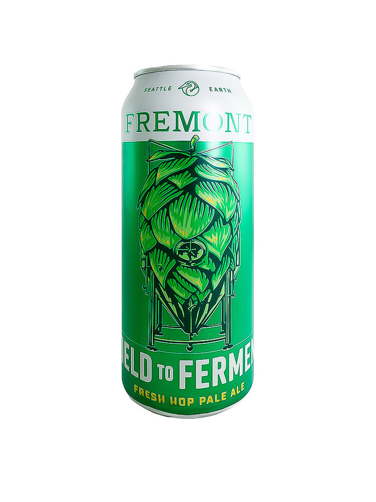 Fremont Brewing "Field To Ferment" Fresh Hop Pale Ale 16oz Can - Seattle, WA