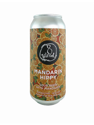 8 Wired Brewing "Mandarin Hippy" Sour Beer 16oz can - New Zealand
