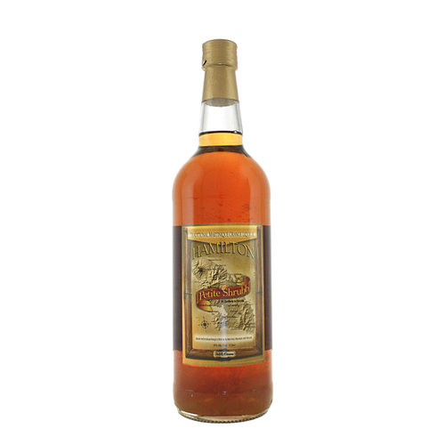 Hamilton Petite Shrubb Traditional Martinque Orange Liqueur 1 Liter