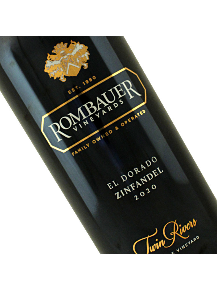 Rombauer "El Dorado" 2020 Zinfandel, Twin Rivers Single Vineyard