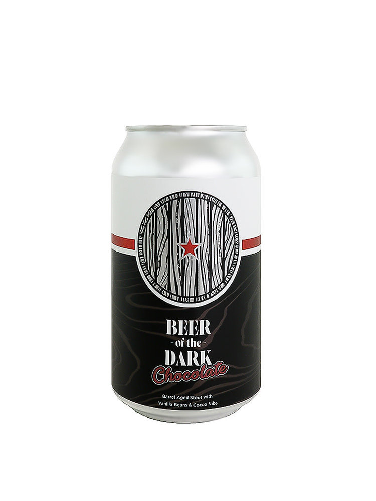 Chapman Crafted Beer "Beer of the Dark" Chocolate Barrel Aged Stout 12oz Can - Orange, CA