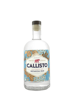 Callisto California Dry Botanical Rum, Petaluma