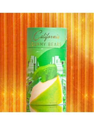 California Gummy Bears, Hollywood Sour Apple, Los Angeles, 4 oz