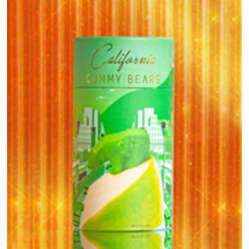 California Gummy Bears, Hollywood Sour Apple, Los Angeles, 4 oz California Gummy Bears, Hollywood Sour Apple, Los Angeles, 4 oz