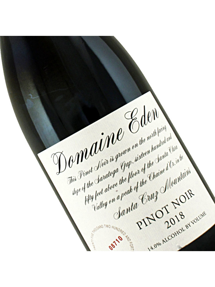 Domaine Eden 2018 Pinot Noir, Santa Cruz Mountains