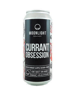 Moonlight Meadery "Currant Obsession" Semi-Sweet and Bubbly 16oz can - Londonderry, NH