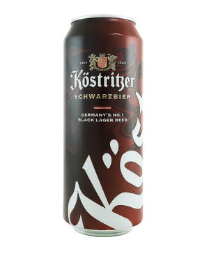 Kostritzer Schwarzbier Black Lager 500ml can - Germany