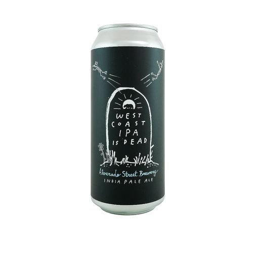 Alvarado Street Brewery ""West Coast IPA Is Dead" India Pale Ale 16oz can - Salinas, CA Alvarado Street Brewery ""West Coast IPA Is Dead" India Pale Ale 16oz can - Salinas, CA