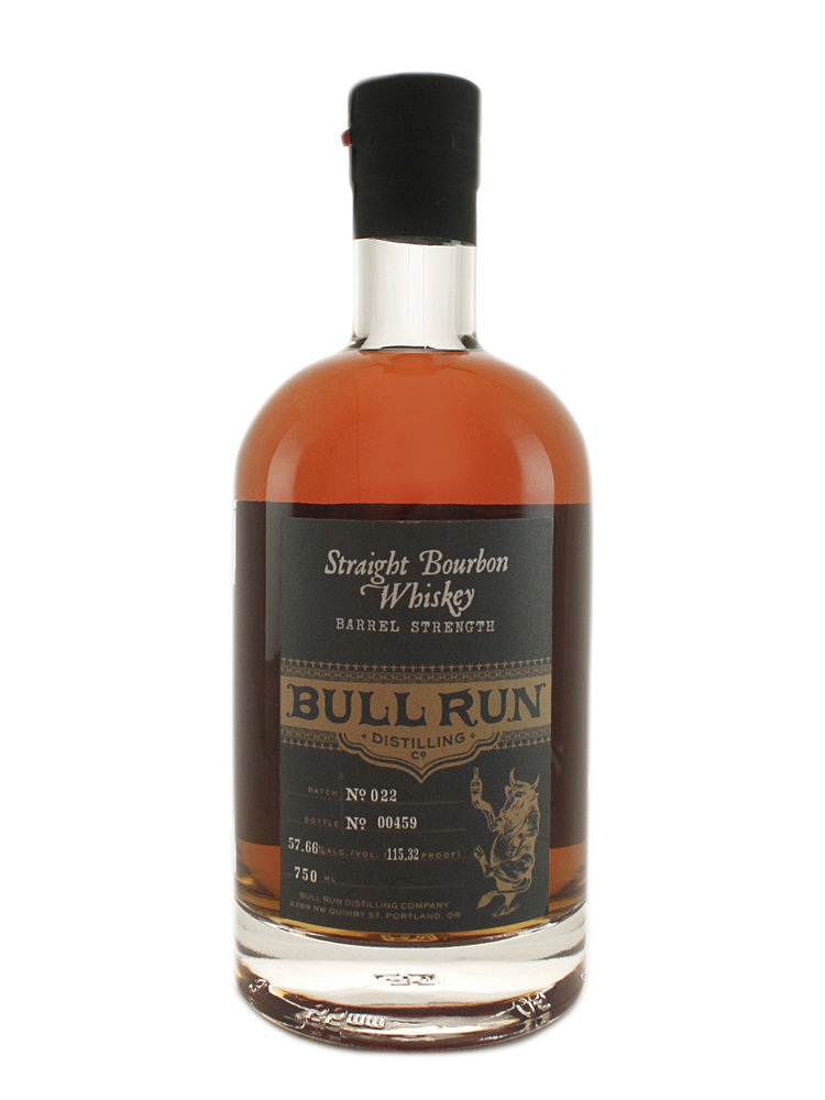 Bull Run Distilling Barrel Strength Straight Bourbon Whiskey, Portland, Oregon