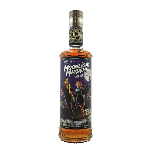 Filmland Spirits "Moonlight Mayhem!" Cask Strength Straight Bourbon Whiskey, Los Angeles, California Filmland Spirits "Moonlight Mayhem!" Cask Strength Straight Bourbon Whiskey, Los Angeles, California