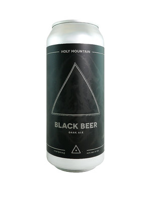 Holy Mountain Brewing "Black Beer" Dark Ale 16oz can - Seattle, WA