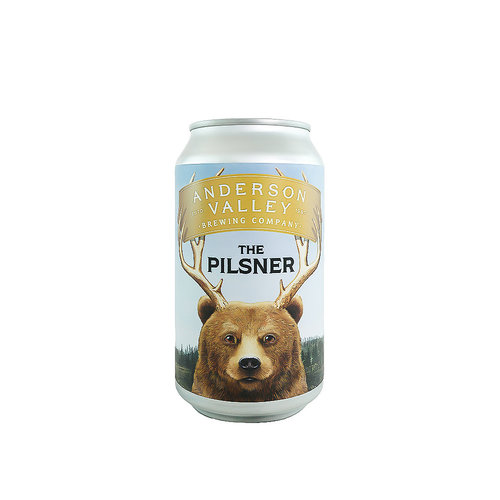 Anderson Valley Brewing Company "The Pilsner" 12oz can - Boonville, CA Anderson Valley Brewing Company "The Pilsner" 12oz can - Boonville, CA