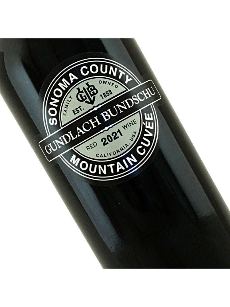 Gundlach Bundschu 2021 Mountain Cuvee, Sonoma County