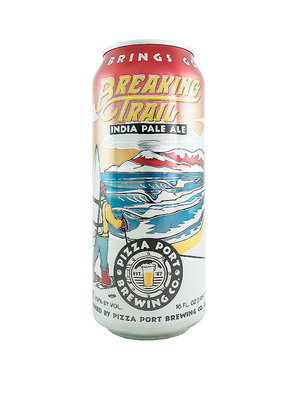 Pizza Port Brewing Co. "Breaking Trail" India Pale Ale 16oz can - Carlsbad, CA