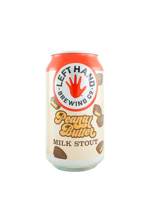 Left Hand Brewing Co. "Peanut Butter" Milk Stout 12oz can - Longmont, CO