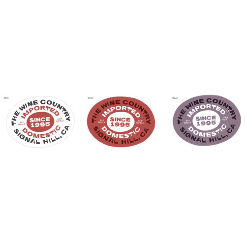 Sticker- Red/ White/ or Purple Sticker- Red/ White/ or Purple