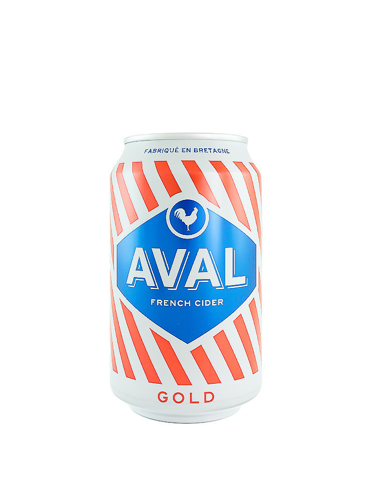 Aval "Gold" French Cider 330ml can - France