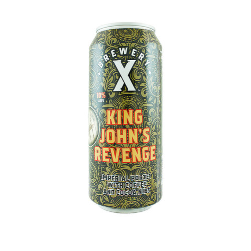 Brewery X "King John's Revenge" Imperial Porter 16oz can - Anaheim, CA Brewery X "King John's Revenge" Imperial Porter 16oz can - Anaheim, CA