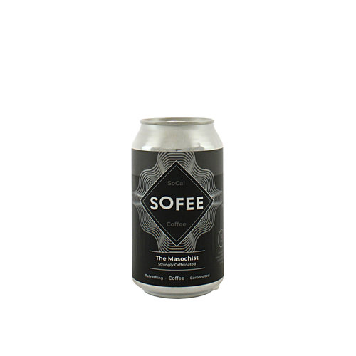 Sofee "The Masochist" Strongly Caffeinated Carbonated Coffee 12oz can - Redondo Beach, CA