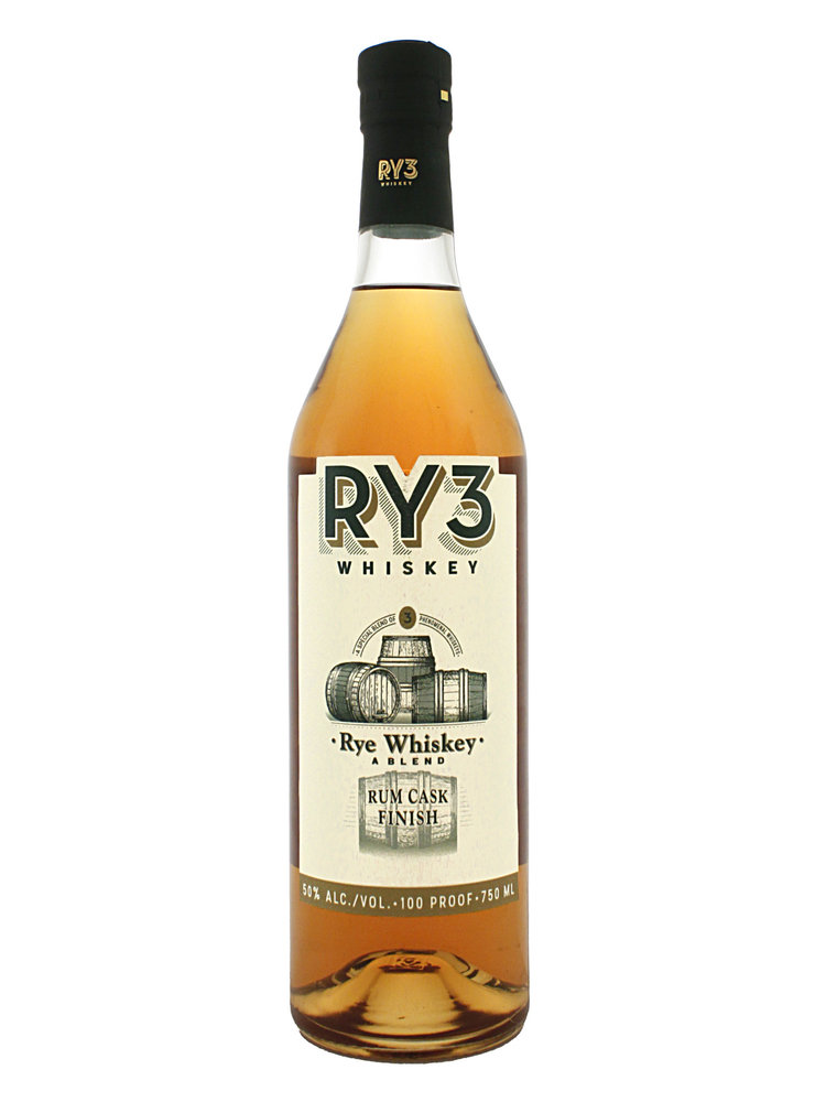 RY3 Whiskey Rye Whiskey Rum Cask Finish, Virginia Beach, Virginia