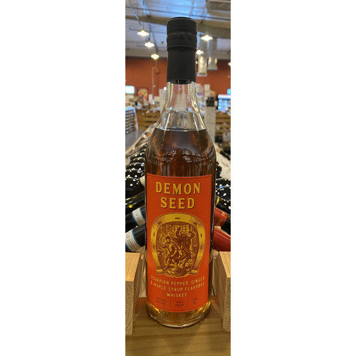 Boston Harbor Distillery "Demon Seed" Scorpion Pepper, Ginger & Maple Syrup Flavored Whiskey- March Spirit of the Month