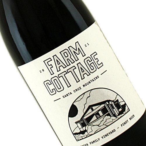 Farm Cottage 2021 Pinot Noir, Lester Family Vineyard, Santa Cruz Mountains