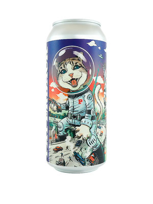 Paperback Brewing Company "Attack Of The Space Cats" Hazy India Pale Ale 16oz can - Glendale, CA