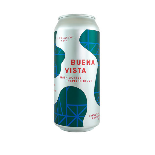 Fort Point Beer "Buena Vista" Irish Coffee Inspired Stout 16oz can - San Francisco, CA Fort Point Beer "Buena Vista" Irish Coffee Inspired Stout 16oz can - San Francisco, CA