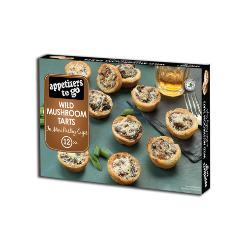 The Fillo Factory "Appetizers To Go" Wild Mushroom Tarts, 12 pcs The Fillo Factory "Appetizers To Go" Wild Mushroom Tarts, 12 pcs