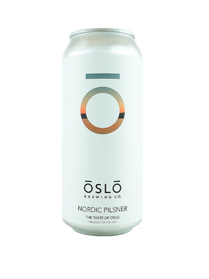 Oslo Brewing "Nordic" Pilsner 16oz can - Oslo, Norway