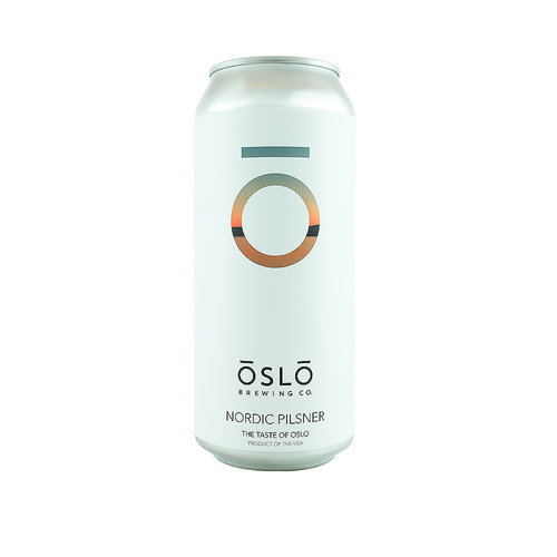 Oslo Brewing "Nordic" Pilsner 16oz can - Oslo, Norway Oslo Brewing "Nordic" Pilsner 16oz can - Oslo, Norway