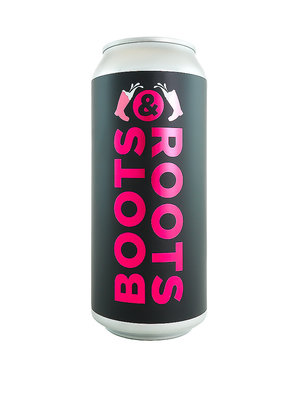 Urban Roots Brewing/Pink Boots "Boots & Roots" Hazy Pale Ale 16oz can - Sacramento, CA