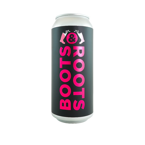 Urban Roots Brewing/Pink Boots "Boots & Roots" Hazy Pale Ale 16oz can - Sacramento, CA