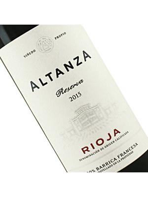 Altanza 2015 Rioja Reserva  Spain