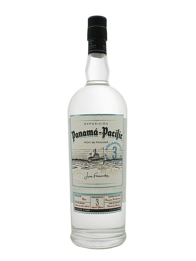 Panama-Pacific Blanco Rum, Aged 3 Years 1 Liter