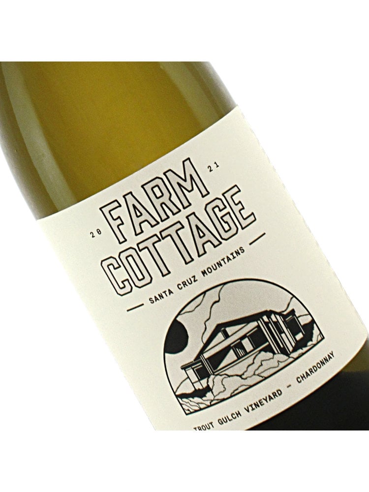 Farm Cottage 2021 Chardonnay, Trout Gulch Vineyard, Santa Cruz Mountains