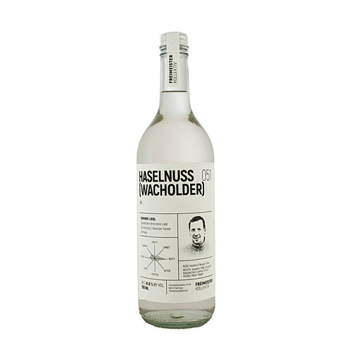 Freimeisterkollektiv Haselnuss Wacholder Gin, Berlin, Germany