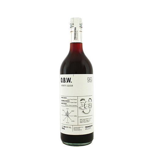Freimeisterkollektiv "O.B.W." Aperitif Liqueur, Berlin, Germany Freimeisterkollektiv "O.B.W." Aperitif Liqueur, Berlin, Germany