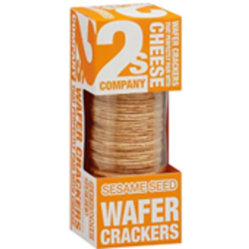 2's Company Sesame Wafer Crackers, 3.5 oz 2's Company Sesame Wafer Crackers, 3.5 oz