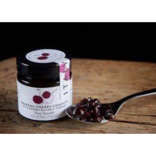 Amarena Cherry Compote With Modena Balsamic Vinegar4.9oz, Mantova, Italy